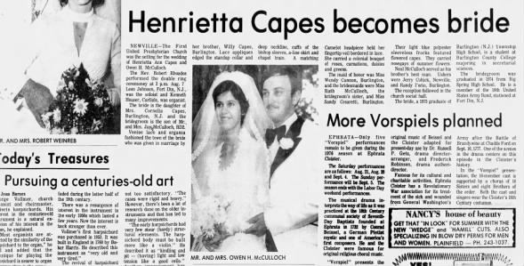 Clipping from The Sentinel